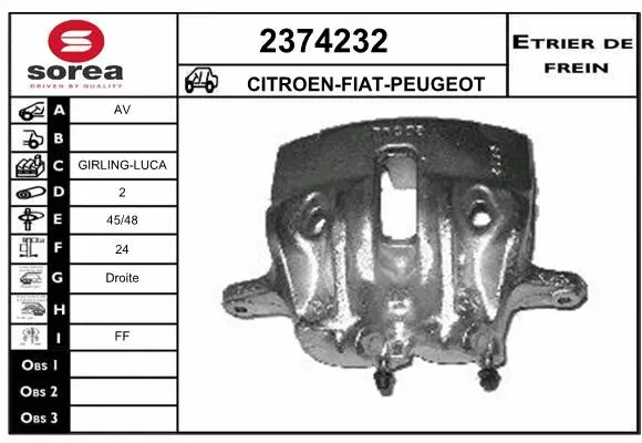 Brake Caliper (2374232)