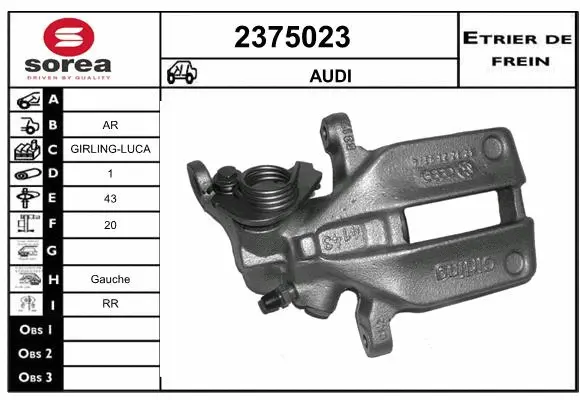 Brake Caliper (2375023)