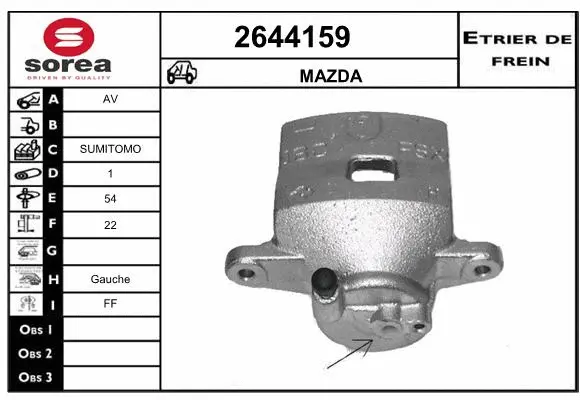 Brake Caliper (2644159)