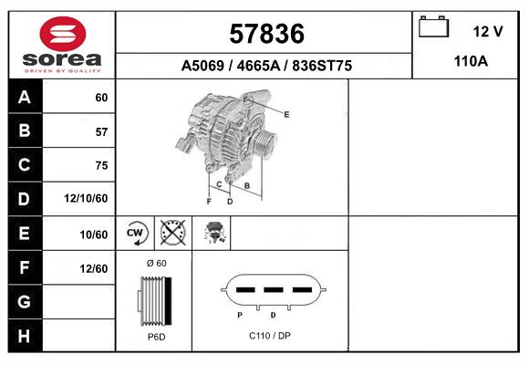 Alternator (57836)