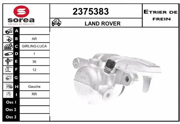 Brake Caliper (2375383)