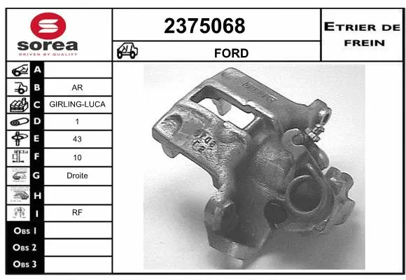 Brake Caliper (2375068)