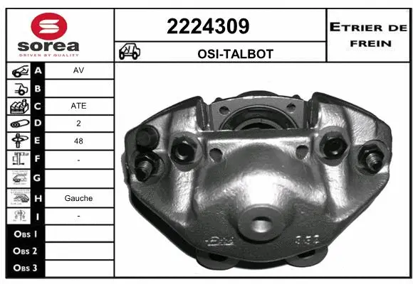Brake Caliper (2224309)