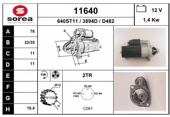 Starter (11640)