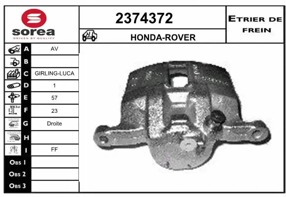 Brake Caliper (2374372)