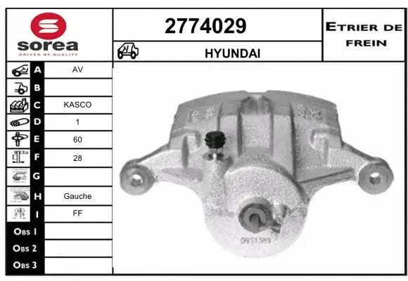 Brake Caliper (2774029)