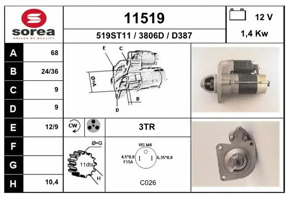 Starter (11519)