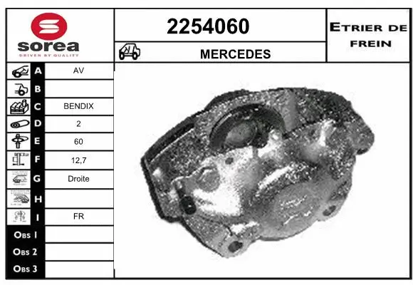 Brake Caliper (2254060)