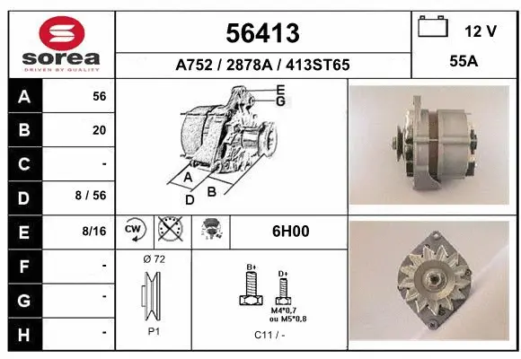 Alternator (56413)