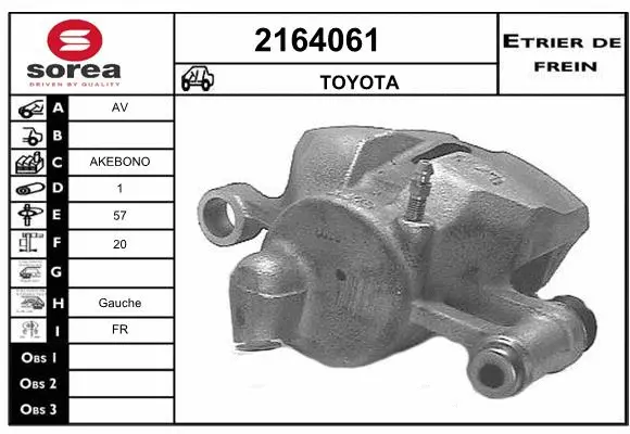Brake Caliper (2164061)