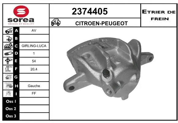 Brake Caliper (2374405)