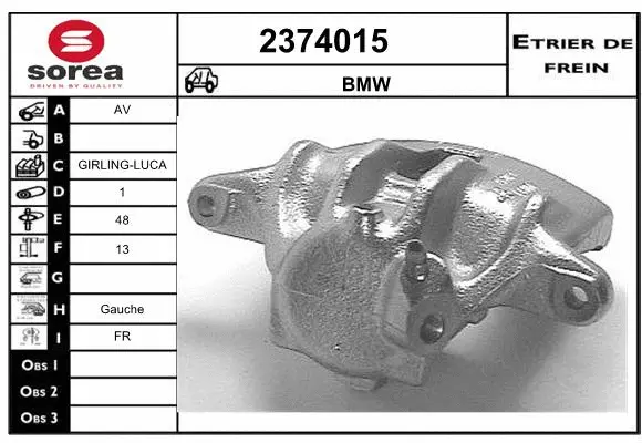 Brake Caliper (2374015)