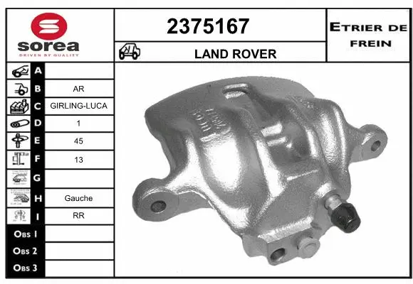 Brake Caliper (2375167)