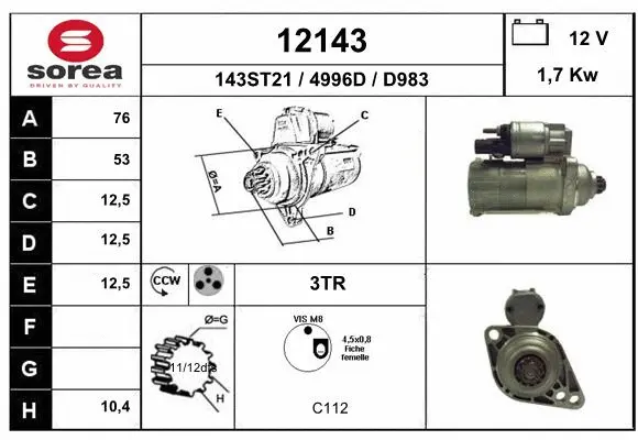 Starter (12143)