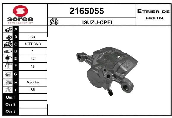 Brake Caliper (2165055)