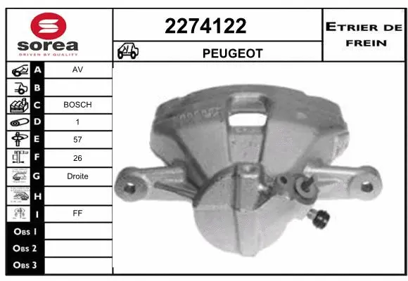 Brake Caliper (2274122)