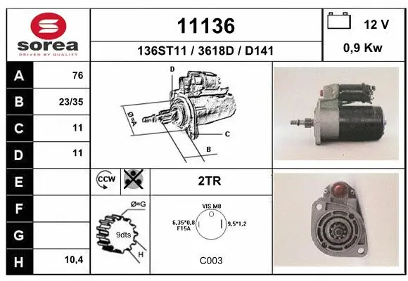 Starter (11136)