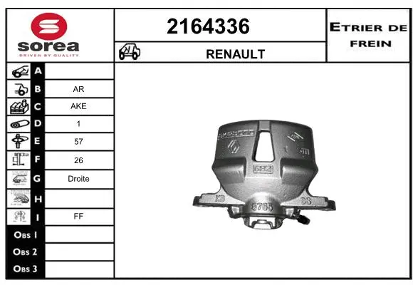 Brake Caliper (2164336)