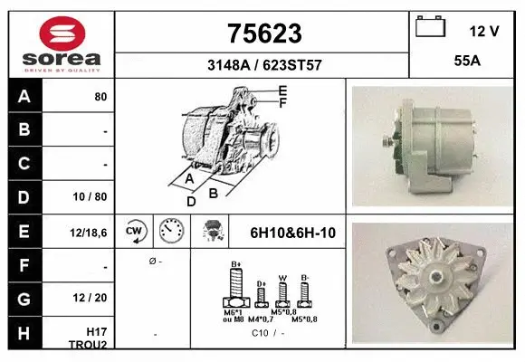 Alternator (75623)