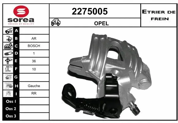 Brake Caliper (2275005)