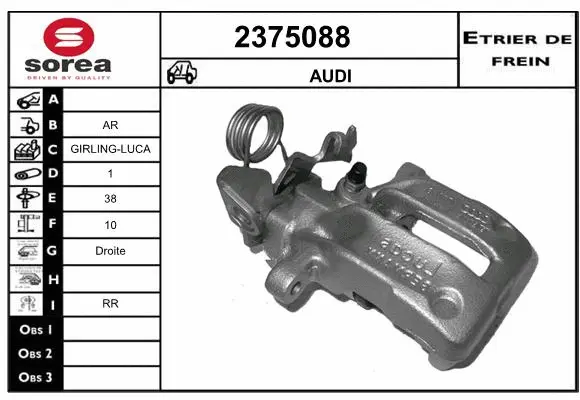 Brake Caliper (2375088)