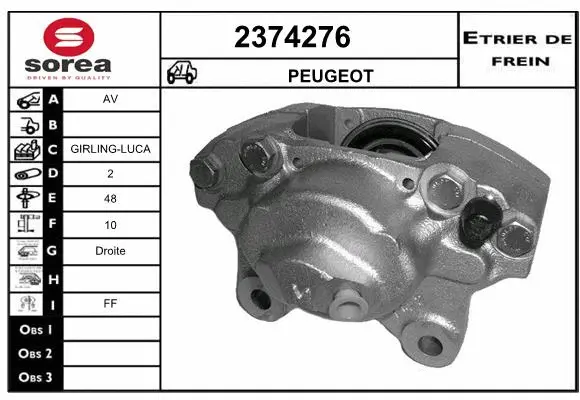 Brake Caliper (2374276)