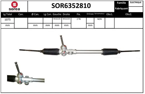 Steering Gear (SOR6352810)