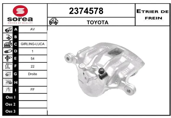 Brake Caliper (2374578)