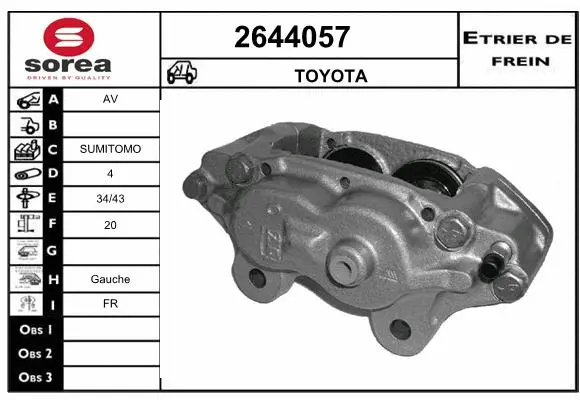 Brake Caliper (2644057)