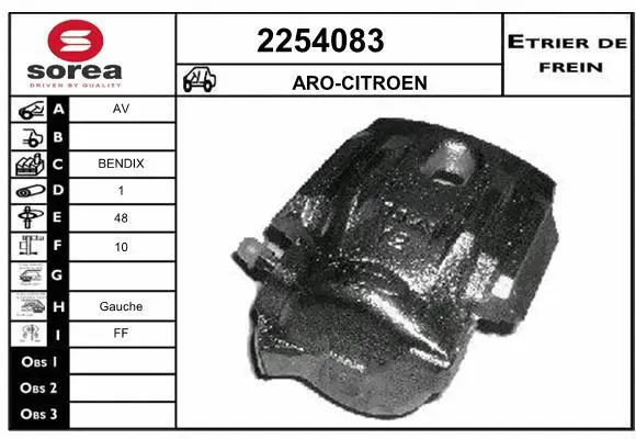 Brake Caliper (2254083)