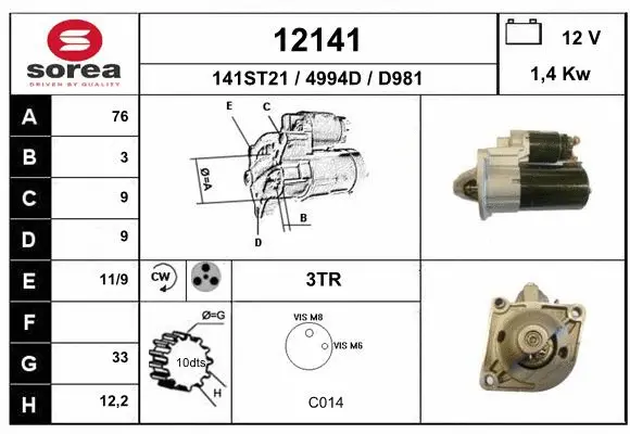 Starter (12141)