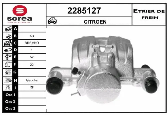 Brake Caliper (2285127)