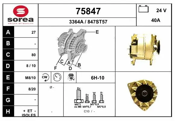 Alternator (75847)