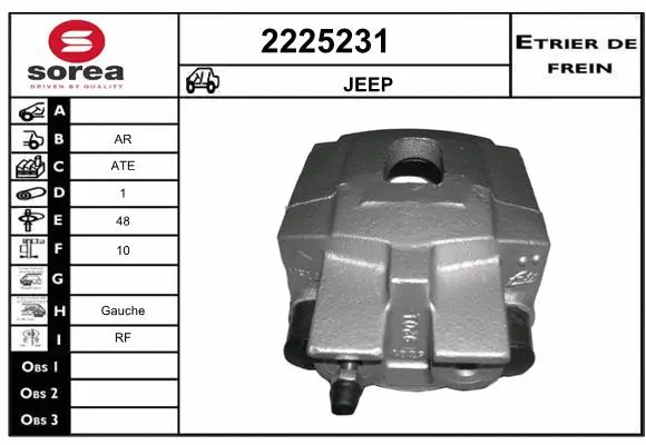 Brake Caliper (2225231)