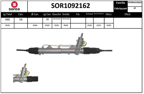 Steering Gear (SOR1092162)