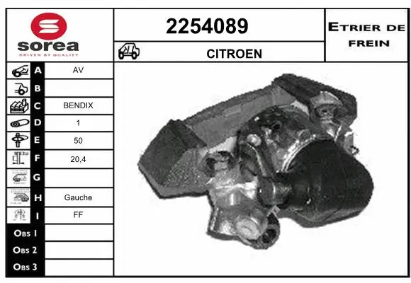 Brake Caliper (2254089)