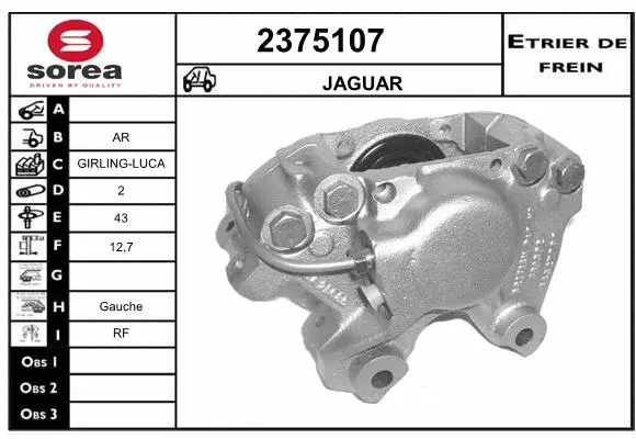 Brake Caliper (2375107)