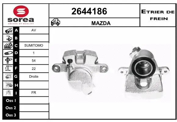 Brake Caliper (2644186)