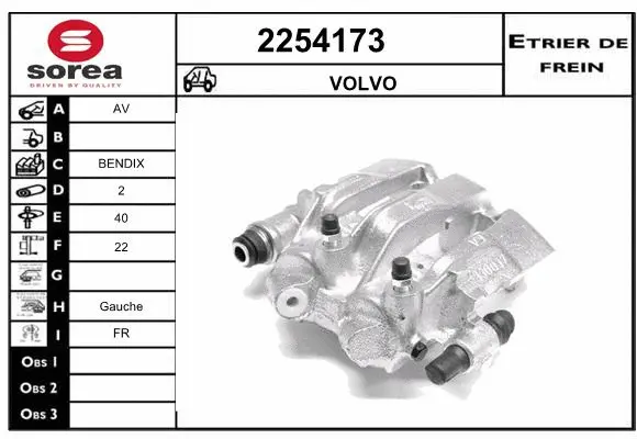 Brake Caliper (2254173)