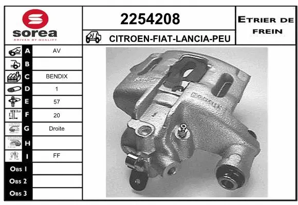 Brake Caliper (2254208)