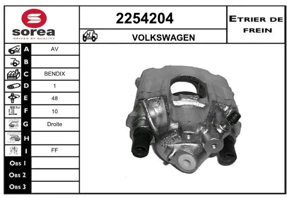 Brake Caliper (2254204)
