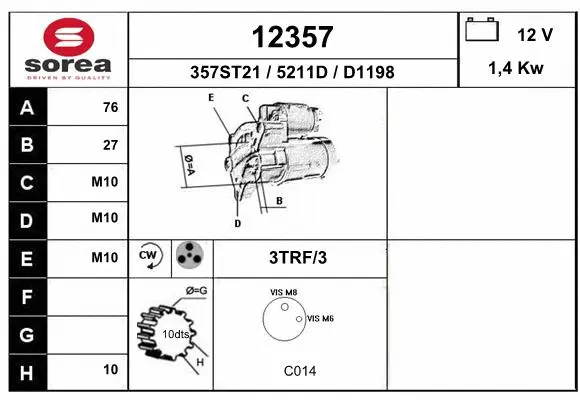Starter (12357)
