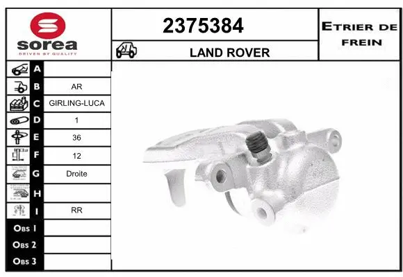 Brake Caliper (2375384)