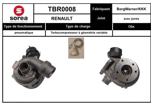 Charger, charging (supercharged/turbocharged) (TBR0008)
