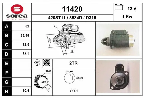 Starter (11420)