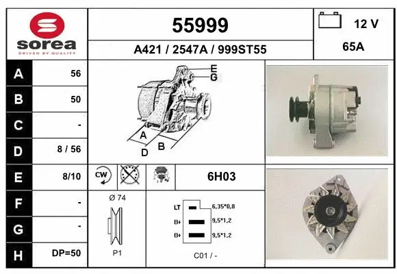 Alternator (55999)