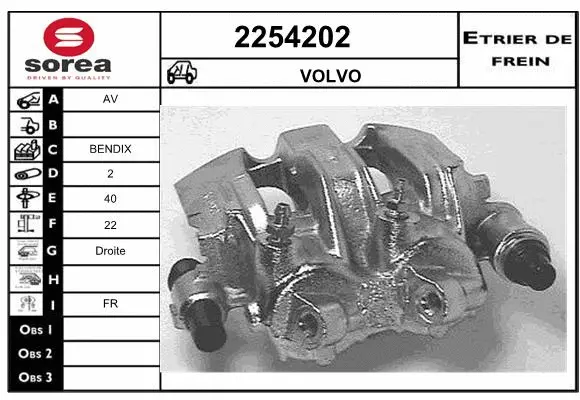 Brake Caliper (2254202)