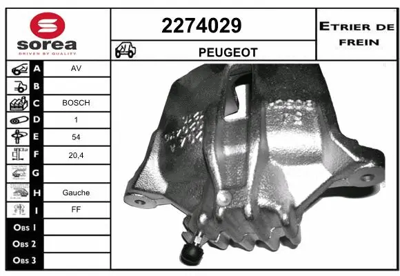 Brake Caliper (2274029)