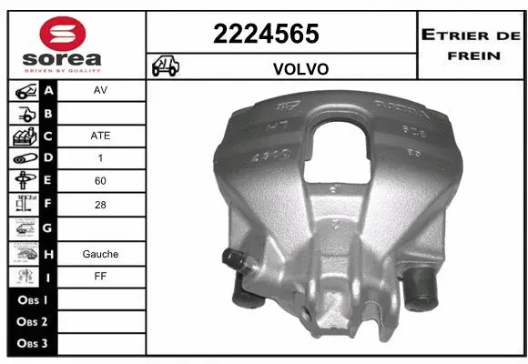 Brake Caliper (2224565)