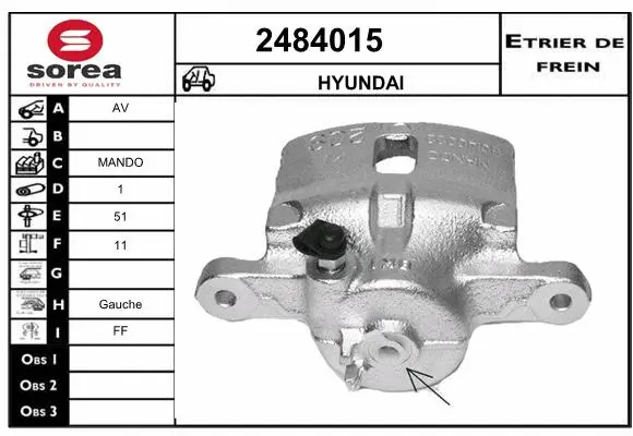 Brake Caliper (2484015)